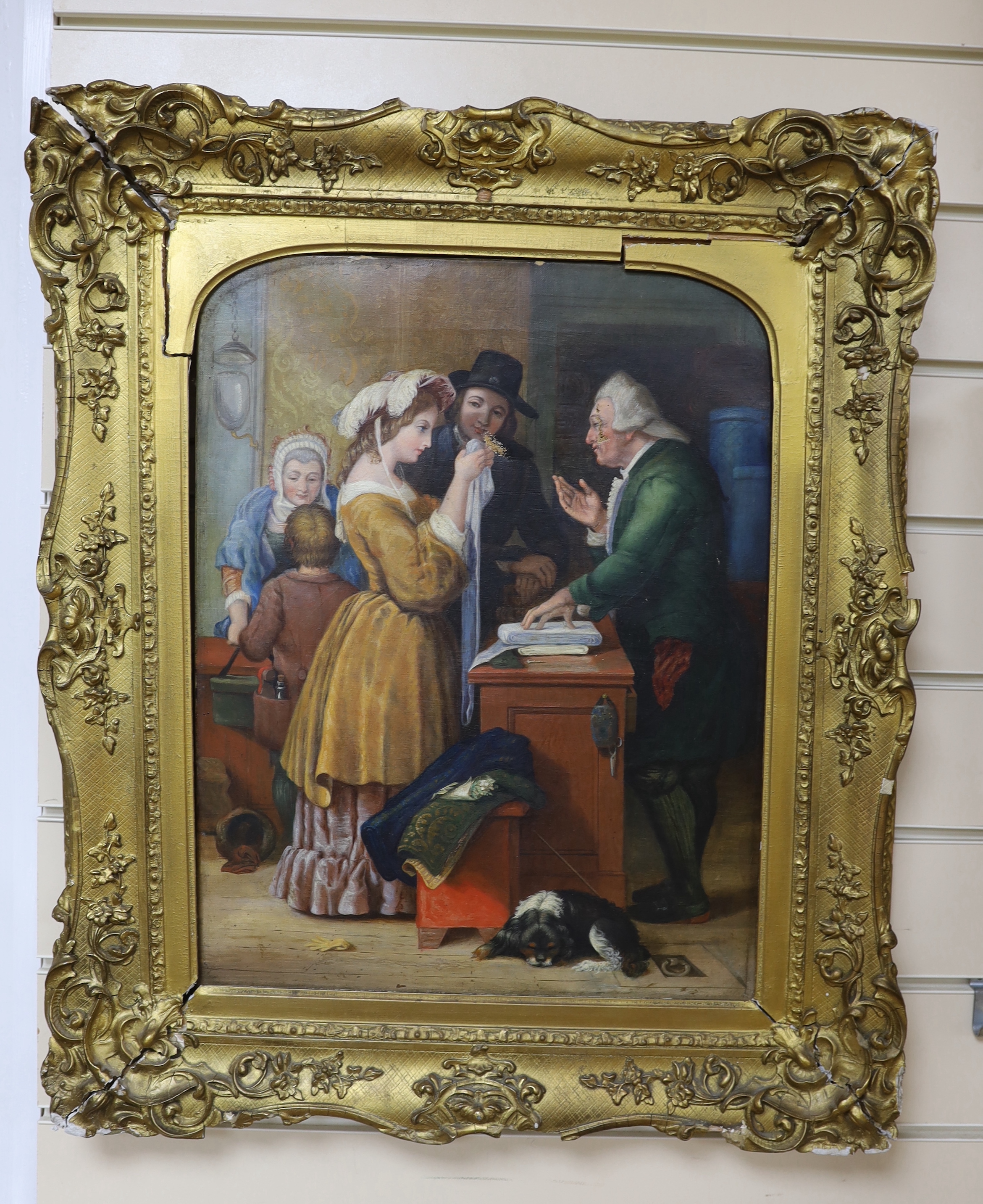 After William Mulready (1786-1863), oil on canvas, 